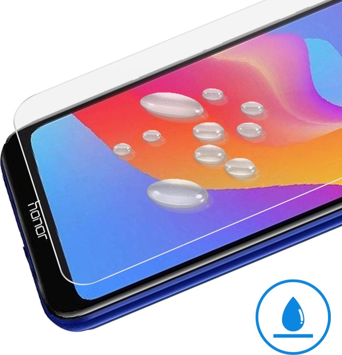 Produktbild Avizar Kristallklare Folie, Glas-Displayschutz (1 Stück, Honor 8A)