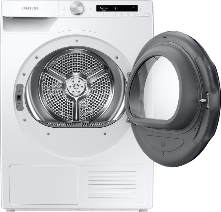 Actual product image Samsung DV80T5220AW Freestanding tumble dryer Front loading 8 kg A++ White (8 kg)