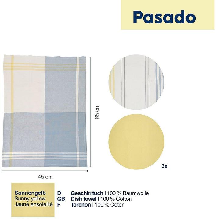 Actual product image Kela Geschirrtücher Pasado (65 x 45 cm)