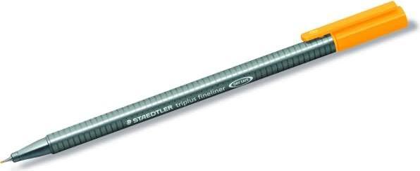 Produktbild Staedtler 334 Fineliner triplus hautfarben (Hautfarbe, Grau, 1 x)