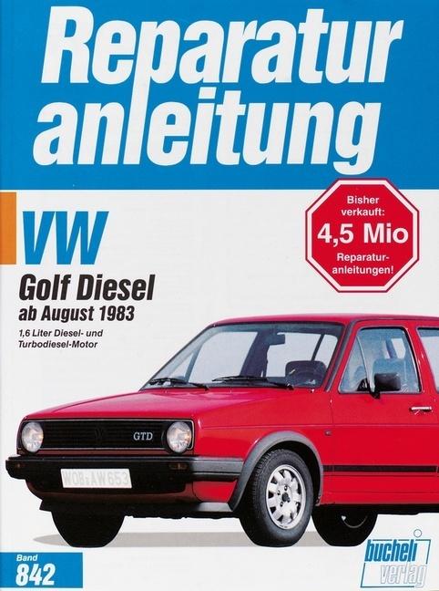 Image du produit VW Golf II Diesel / Turbodiesel, GTD / Carat TD (Allemand, 2012)
