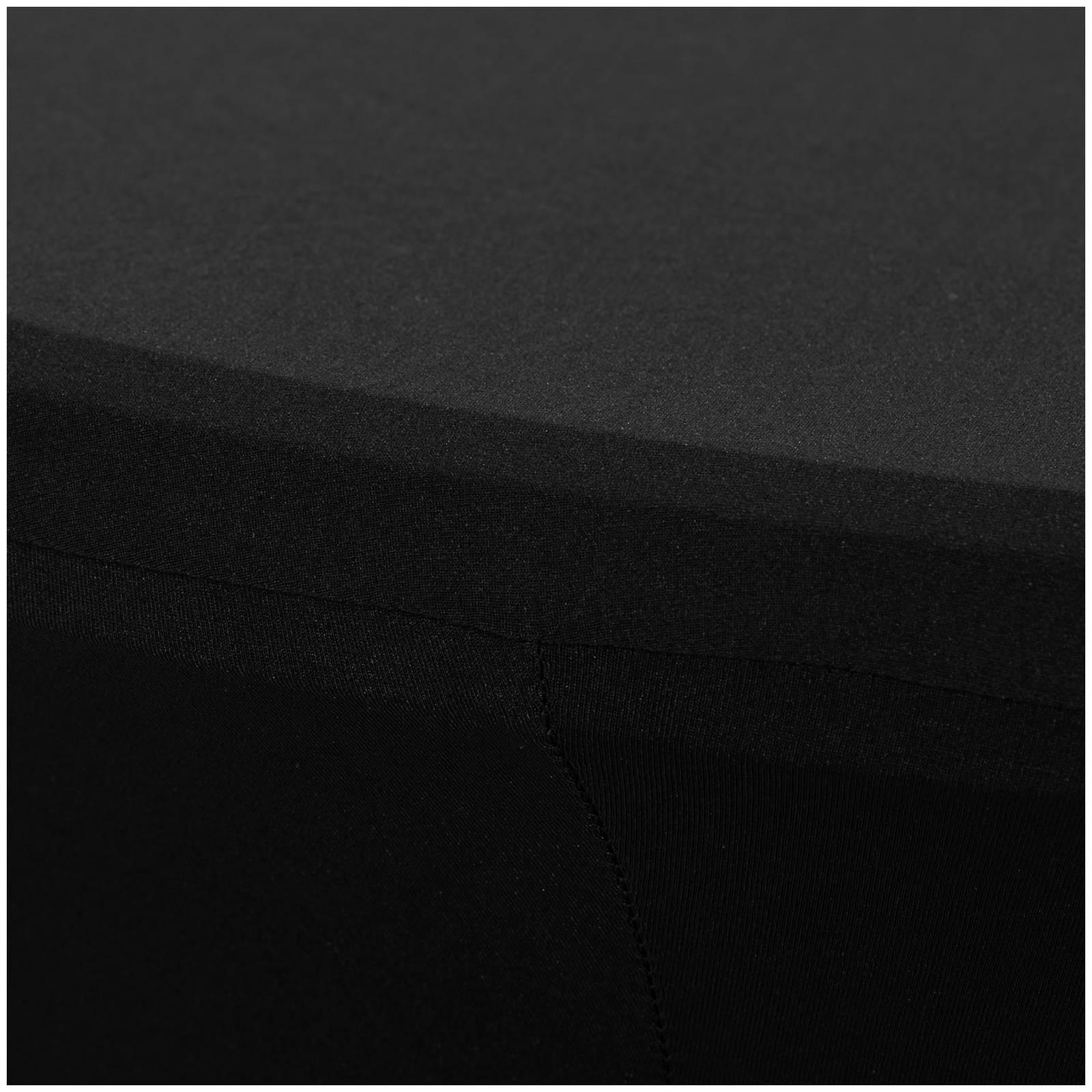 Royal Catering, Tischdecke, Stehtischhusse Tischbezug Husse für Stehtisch Husse Stretch Husse Schwarz