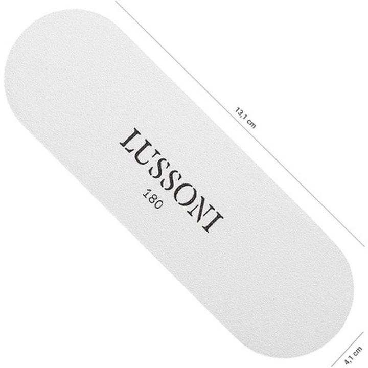 Actual product image Tools for Beauty T4B LUSSONI Professional Foot File with 30 Self-Adhesive Pedicure File Sheets 180 Grit (30 x)