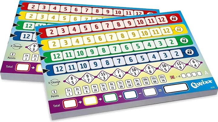 Actual product image NSV Qwixx X-Change - Additional Blocks (German, 2 - 5 Players)