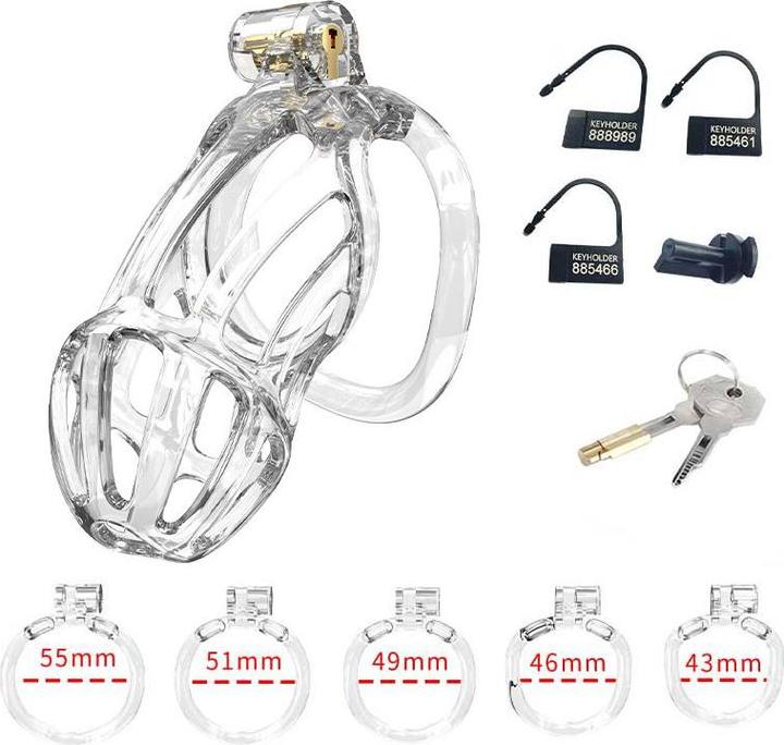 Immagine prodotto Rimba P-Cage Peniskäfig Transparent (L)