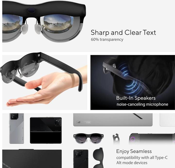 Actual product image ASUS AirVIsion M1