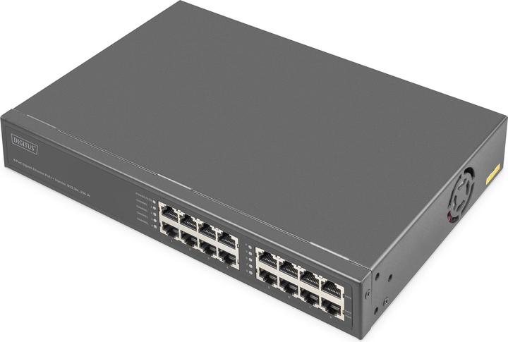 Produktbild Digitus 8-Port Gigabit Ethernet PoE+ Injektor, 802.3bt, 250 W (8 Ports)