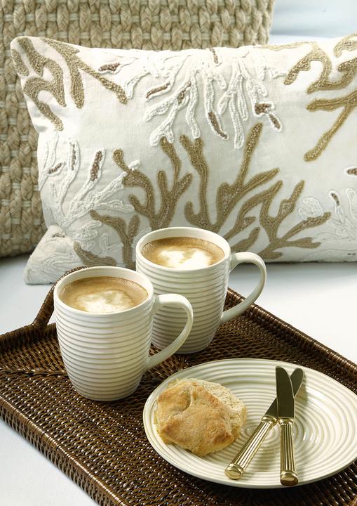 Produktbild Greengate Braided Kissenhülle beige 50x50cm (50 x 50 cm)