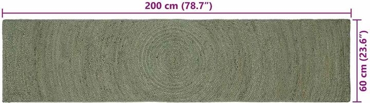 Produktbild vidaXL Bereichsteppich (60 x 200 cm)
