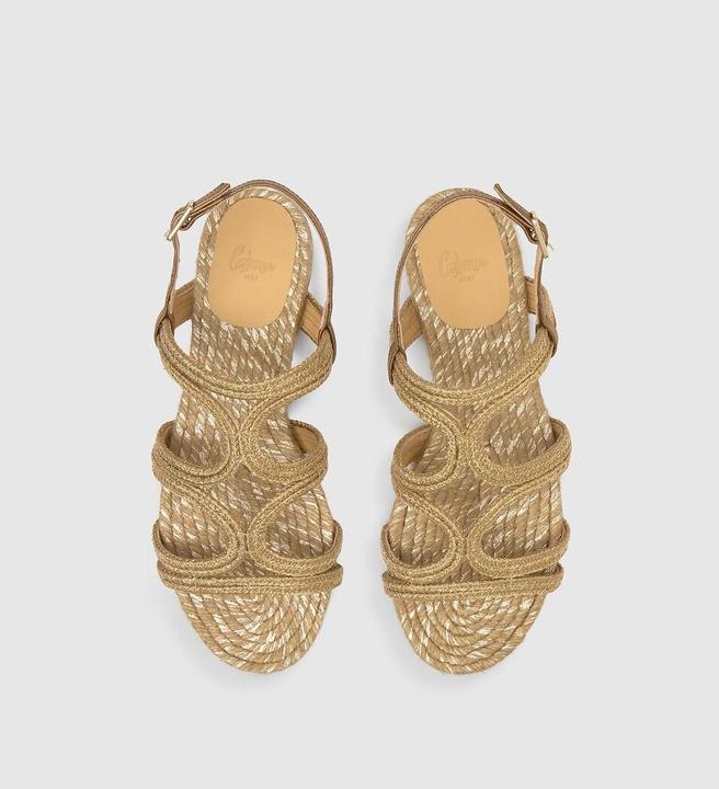 Actual product image Castañer Flache Sandalen Pitra (38)