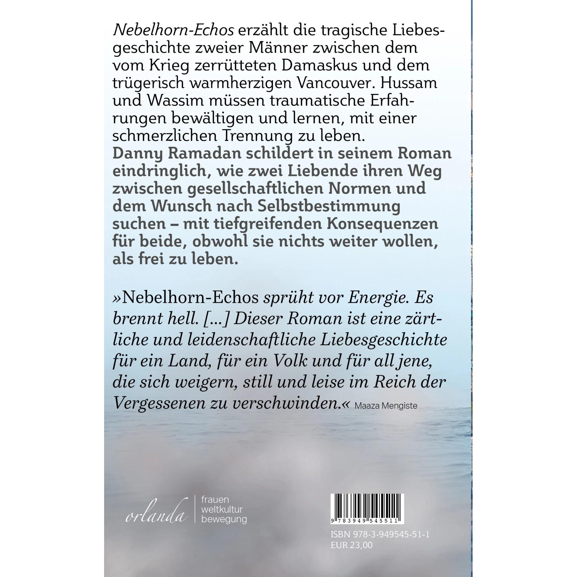 Nebelhorn-Echos, Belletristik von Michael Ebmeyer, Danny Ramadan