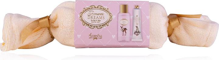 Produktbild Accentra Geschenkset ROMANTIC DREAMS in Gästehandtuch verpackt (Haarpflege set)