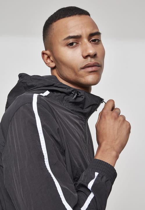 Actual product image Urban Classics Crinkle Nylon Pull Over Jacket (S)