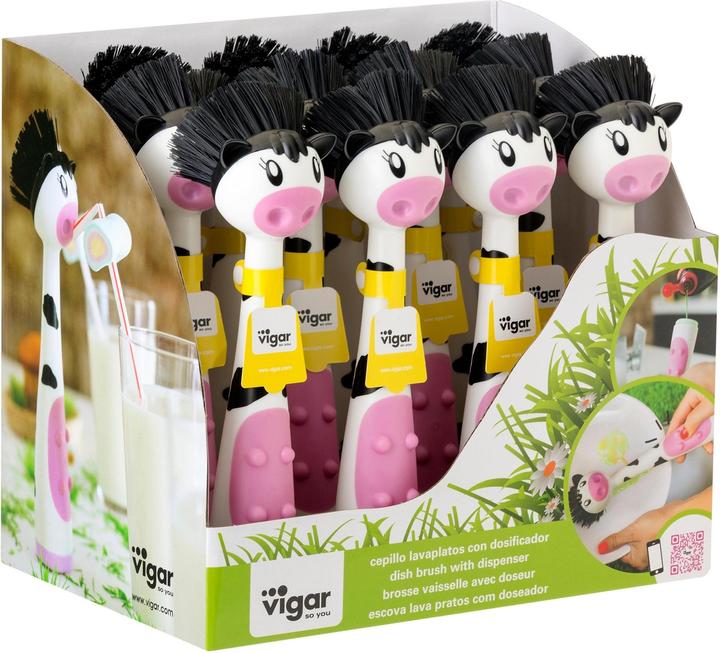 Immagine prodotto Vigar Spazzola di pulizia Mood con distributore di sapone (1 pz.)