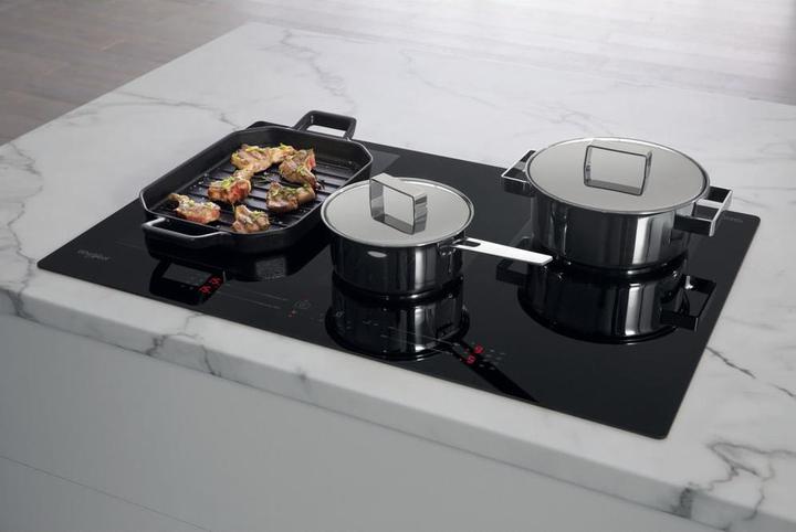 Actual product image Whirlpool WFS0377NE/IXL Inbouw Inductiekookplaat | 4 kookzones (77 cm, Induction hob)