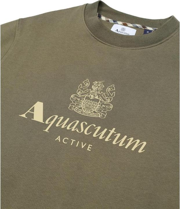 Produktbild Aquascutum Sweatshirt Rundhalsausschnitt Aktiv (M)