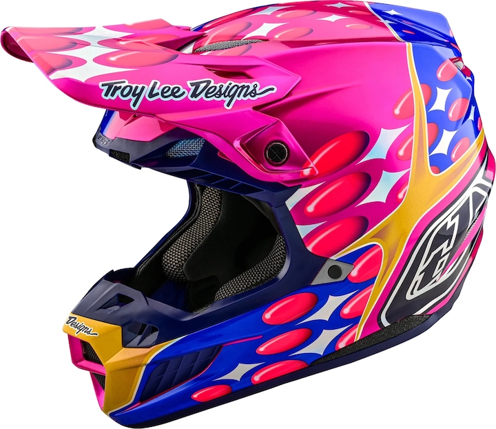 Troy Lee Designs SE5 Composite Helmet - Blurr rose XL (XL)