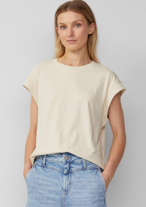Produktbild S.Oliver T-Shirt T-Shirt im Relaxed Fit mit überschnittenen Schultern (36)