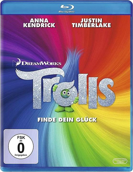 Produktbild Trolls - Finde dein Glück (Blu-ray, 2016, Deutsch, Englisch)