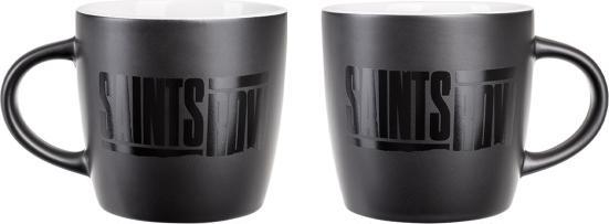 Actual product image Gaya Entertainment Saints Row Two-Colored Mug "Shiny Saint