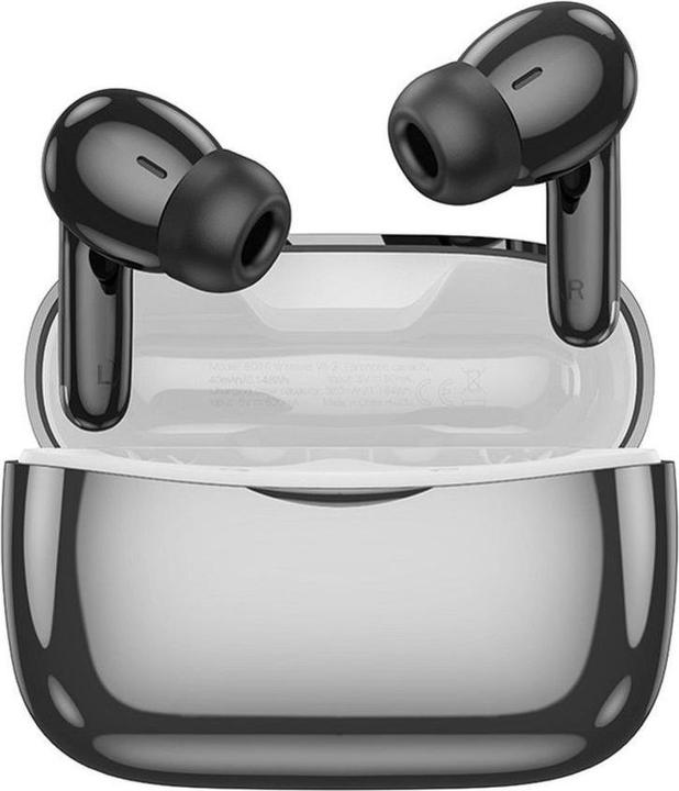 Image du produit Hoco Écouteurs Bluetooth Effet chrome (ANC, 7 h, Sans fil)