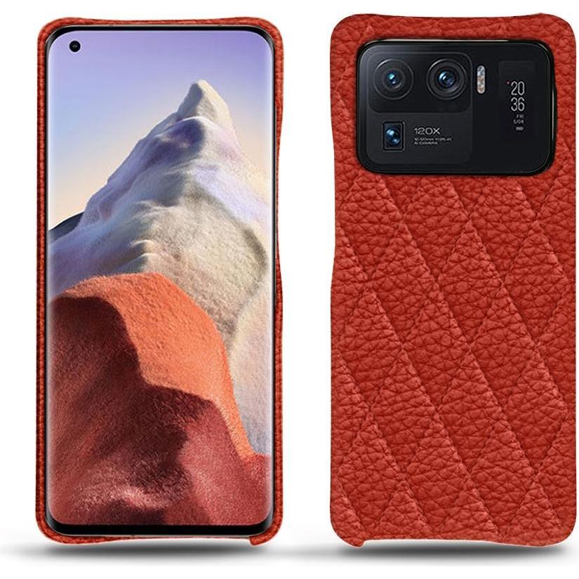 Noreve Lederschutzhülle (Xiaomi Mi 11 Ultra), Smartphone Hülle, Orange