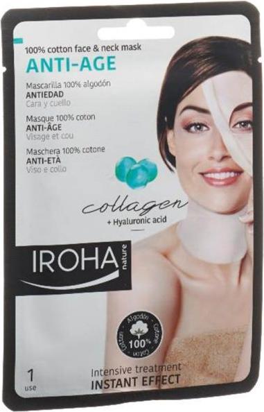 Produktbild Iroha Nature Nature - Cotton Face & Neck Mask Anti-Age (30 ml)