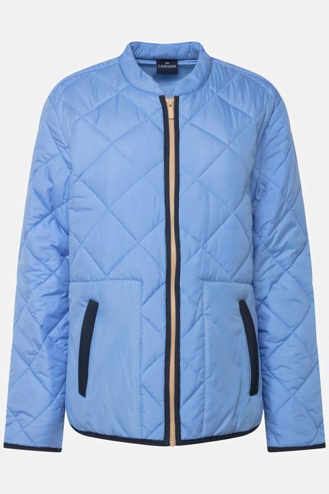 Actual product image Laurasøn Quilted Contrast Trim Bomber Jacket (M)