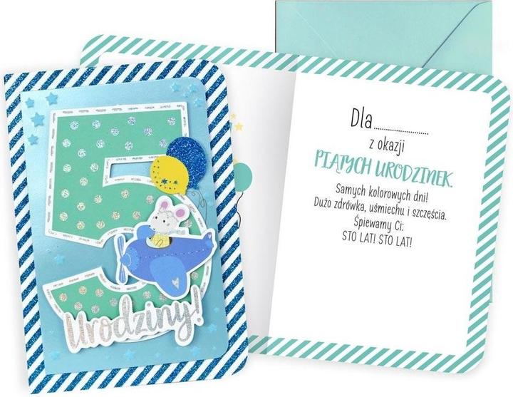 Produktbild Kukartka Karte B6 Geburtstag 5. Junge