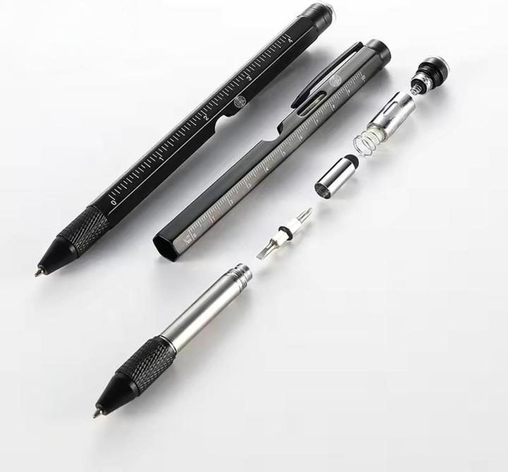 Produktbild Hermex 8in1 Multi-Kugelschreiber (8 Funktionen)