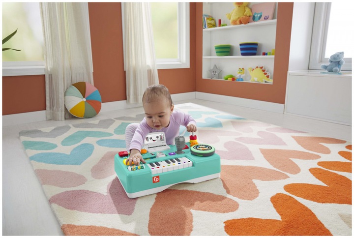 Produktbild Mattel Fisher Price Educational Music Table DJ for 6+ months HRB61