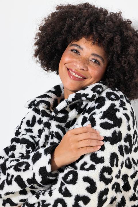 Produktbild Angel of Style Hemdjacke, A-Linie, Teddyplüsch, Schachbrett (58)