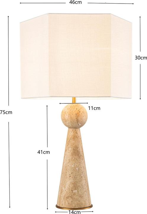 Produktbild Kare Design Tischleuchte Molto 75cm