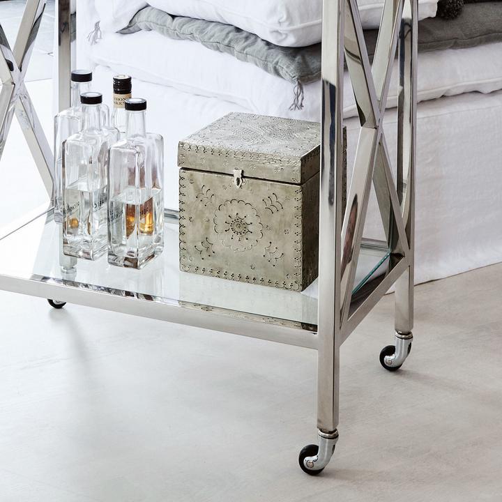 Produktbild Loberon Barwagen Stamford silber