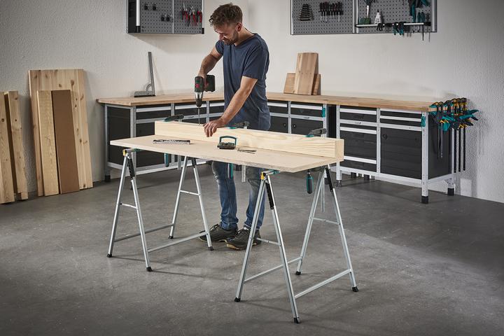 Image du produit wolfcraft wolfcraft 1 workstand - Auflagebock (62 cm, 64 cm)
