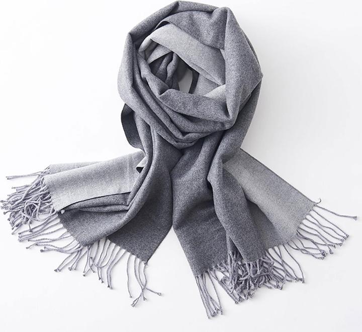 Produktbild Only-Bags.Store Kaschmirschal übergross Pashmina grosse warme Schals wickelt 2-tone für Herbst Winter