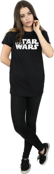 Immagine prodotto Star Wars Christmas Logo Maglietta Ampia Donna (3XL)