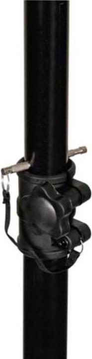 Actual product image Velleman Black Speaker Stand (1 pcs., Stand, Height-adjustable)