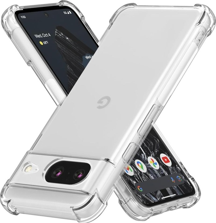Immagine prodotto Screenguard Google Pixel 8 Custodia Crystal Soft Airbag Bumper (Google Pixel 8)