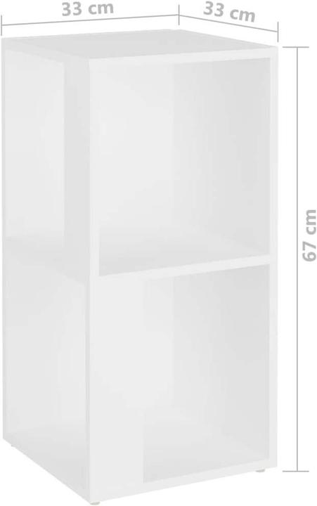 Image du produit vidaXL Eckregal (33 x 33 x 67 cm)