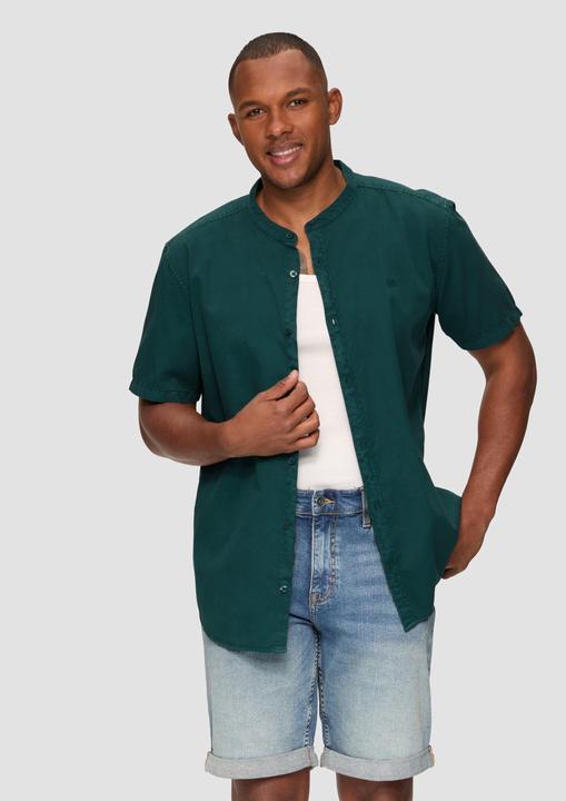 Immagine prodotto S.Oliver Hemd Hemd mit Stehkragen und Garment Dye (S)