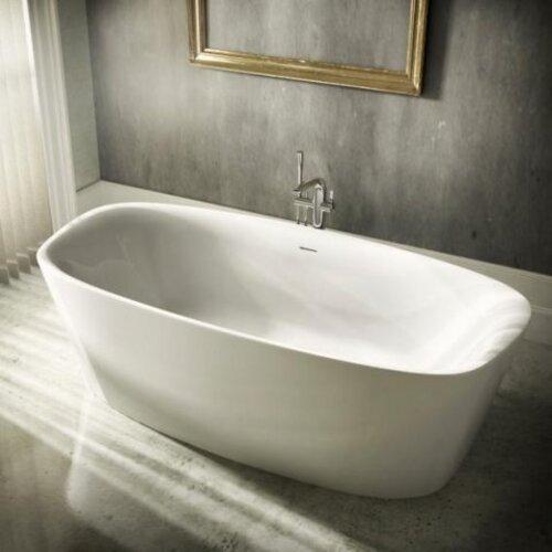 Image du produit Ideal Standard Baignoire ovale Dea 80 x 180 cm blanc alpin lisse E306701 (220 l, 180 cm, 80 cm)