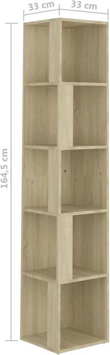 Image du produit vidaXL Eckschrank (33 x 33 x 164.50 cm)