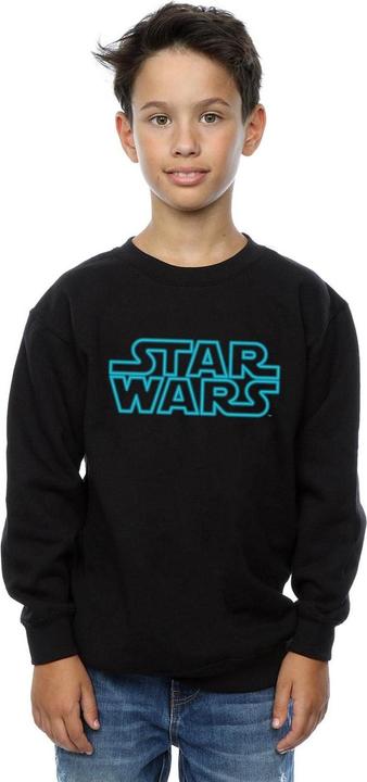 Produktbild Star Wars Neon Sign Logo Sweatshirt Jungen (152, 158)