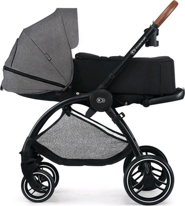 Produktbild KinderKraft EVOLUTION COCOON 2in1 stroller platinum grey