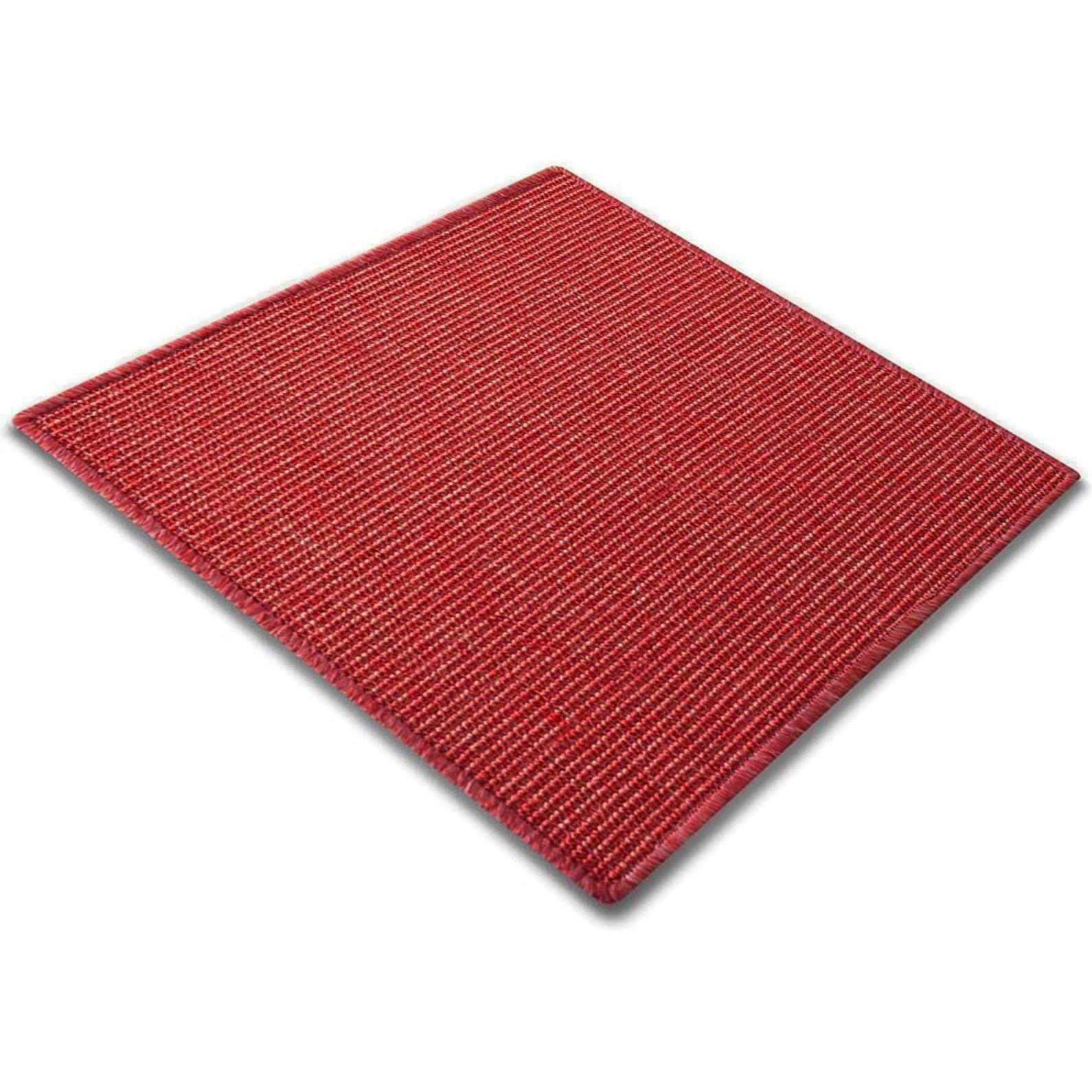 Karat Sisal-Kratzteppich (0.80 cm, Rot), Katzenbaum