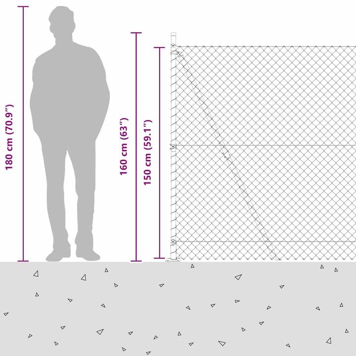 Produktbild vidaXL Zaunpfosten