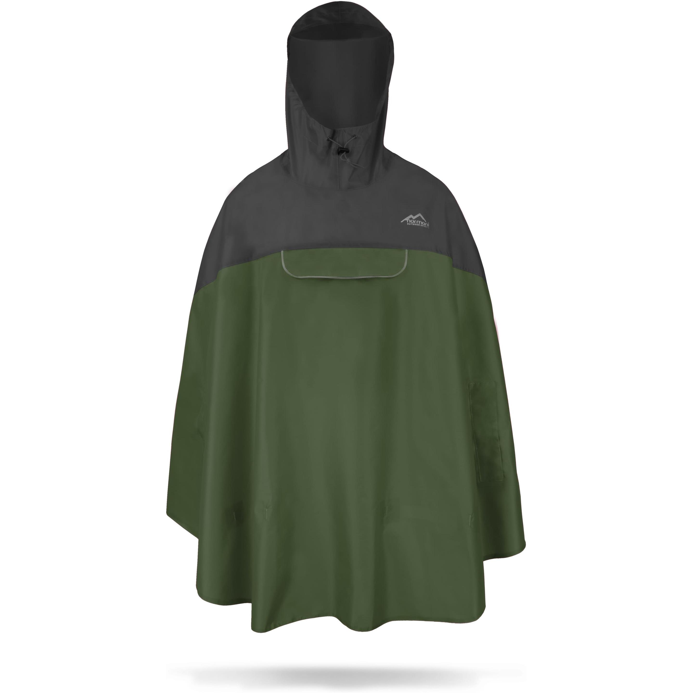 Normani, Unisex, Jacke, Cherrapunji (XXL, 3XL), Grün, Schwarz, 3XL, XXL