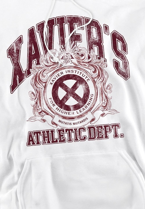 Actual product image Mens X-Men Athletic Dept Professor X Hoodie (XXL)