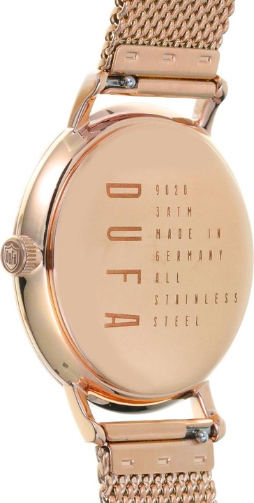 Immagine prodotto DuFa DF-9020-22 Gropius Uomo 38mm 3ATM (Orologio da polso analogico, 38 mm)